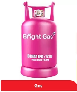 ELPIJI Biru / Bright Gas 12 kg (Refill)