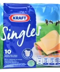 KRAFT Cheddar SINGLES 10"S