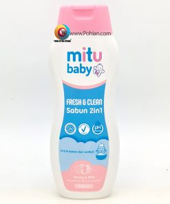 Mitu Baby Soap 2 In 1 Hypo-Allergenic 200 ml