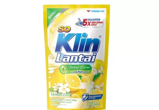 SO KLIN LANTAI LEMON ZEST 770ml