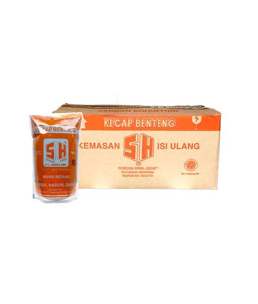 SH Kecap Manis Sedang 620ml/12'S