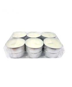 Lilin Meja Makan Putih 12 Pcs