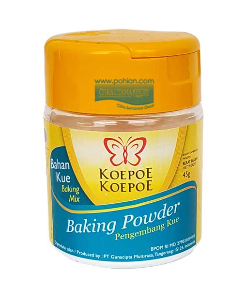 Kupukupu Baking Powder 45gr AGEN SEMBAKO GROSIR Grosir Sembako Murah Serpong Tangerang