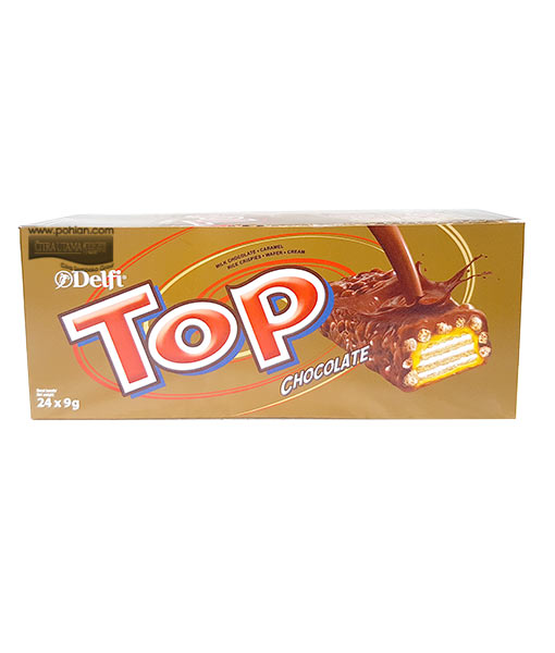 Delfi TOP Chocolate 9gr/24″S – AGEN SEMBAKO GROSIR – Grosir Sembako Murah  Serpong Tangerang