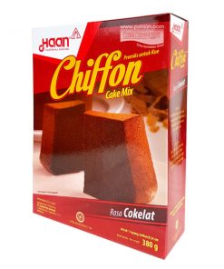Haan Chiffon Cake Mix Cokelat 380gr