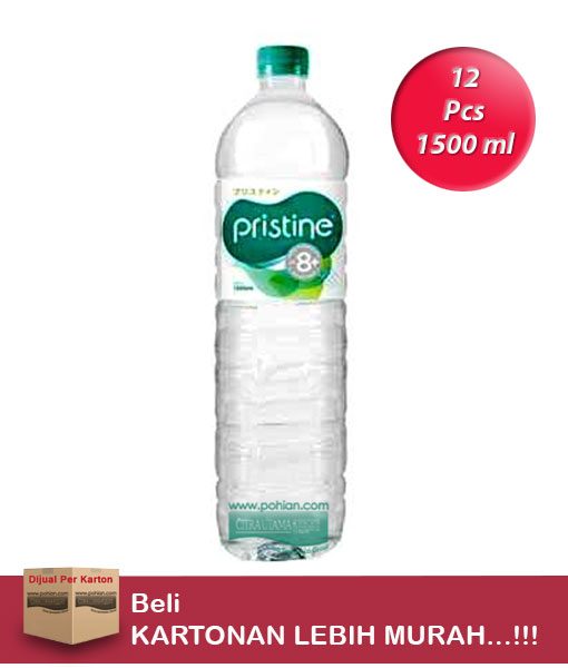 Pristine 1500ml/12'S Air Mineral pH 8+