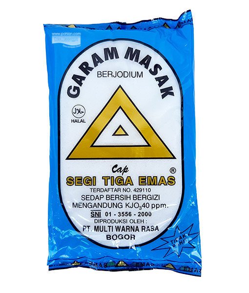 Garam Cap Segitiga Emas 250gr
