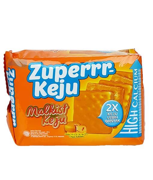 Roma Zuperrr  Keju Malkist Keju 120gr