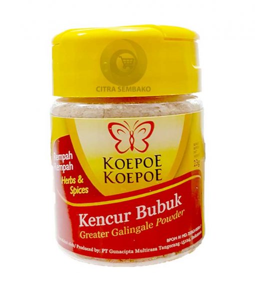 Kupu-Kupu Kencur Bubuk 23gr