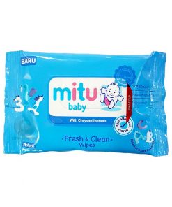 Mitu Baby Wipes Blue 4 sheet