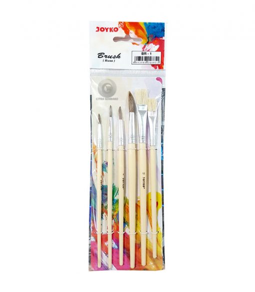 JOYKO Kuas Gambar Set 6'S