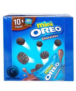 Biskuit Oreo Mini Coklat 10 Bks