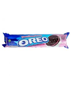 Biskuit Oreo Strawberry Roll 117gr