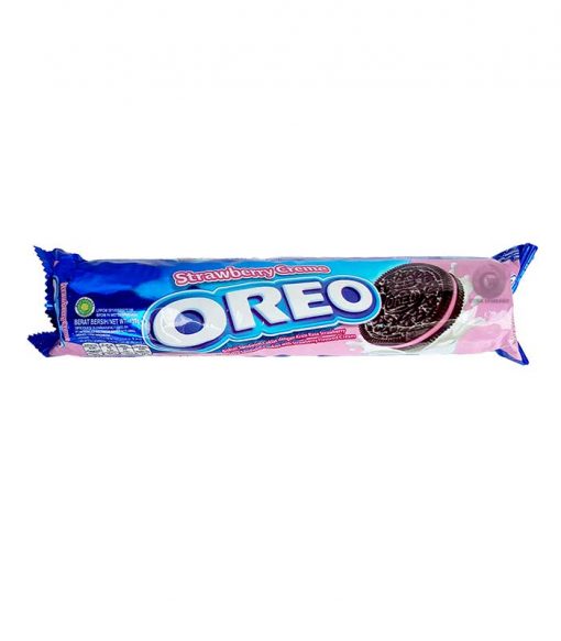 Biskuit Oreo Strawberry Roll 117gr