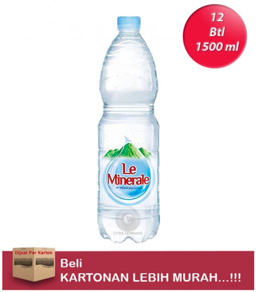 Le Minerale 1500ml/12'S