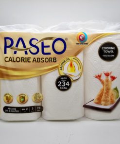 Tissue Paseo Calorie Absorb  3 Rolls