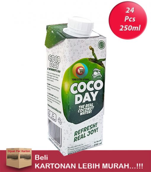 COCODAY Real Coconut Water 250ml/24"S