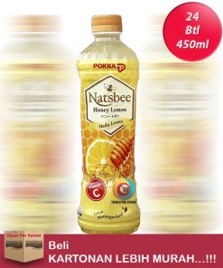 Pokka Natsbee Lemon Honey 450ml/24"S