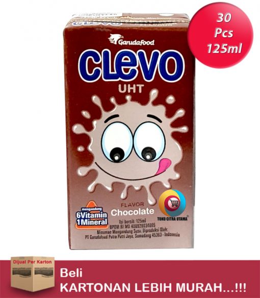 CLEVO UHT Chocolate 125ml/30"S