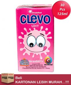 CLEVO UHT Strawberry 125ml/30"S