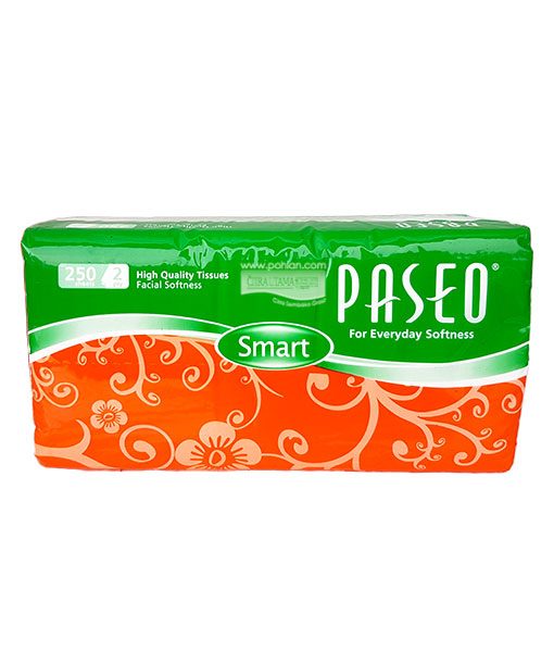 Paseo Smart Facial Tissue 500+40 ply