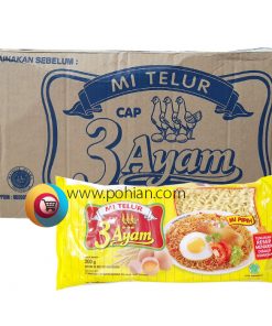 Mi Telur 3 Ayam 200gr x 20 BKS/DUS