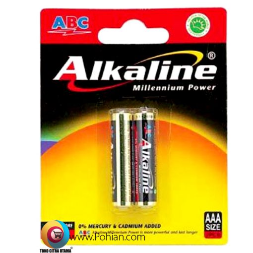 ABC Alkaline AAA 2 PCS