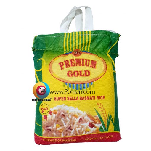 Beras Arab Basmati Abukass Premium Gold 2 KG