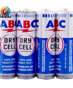 Baterai ABC Biru Type AA isi 4 PCS