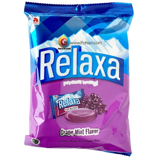Permen RELAXA GRAPE MINT 125gr