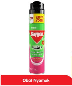 Baygon Aerosol Flower Garden 600ml + 75ml