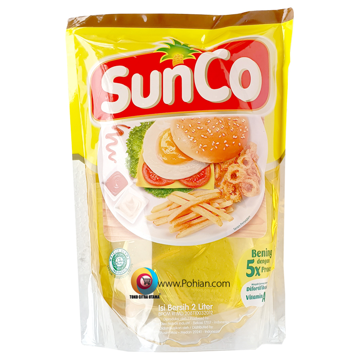 SUNCO Minyak Goreng Pouch 2000 ml – AGEN SEMBAKO GROSIR – Grosir