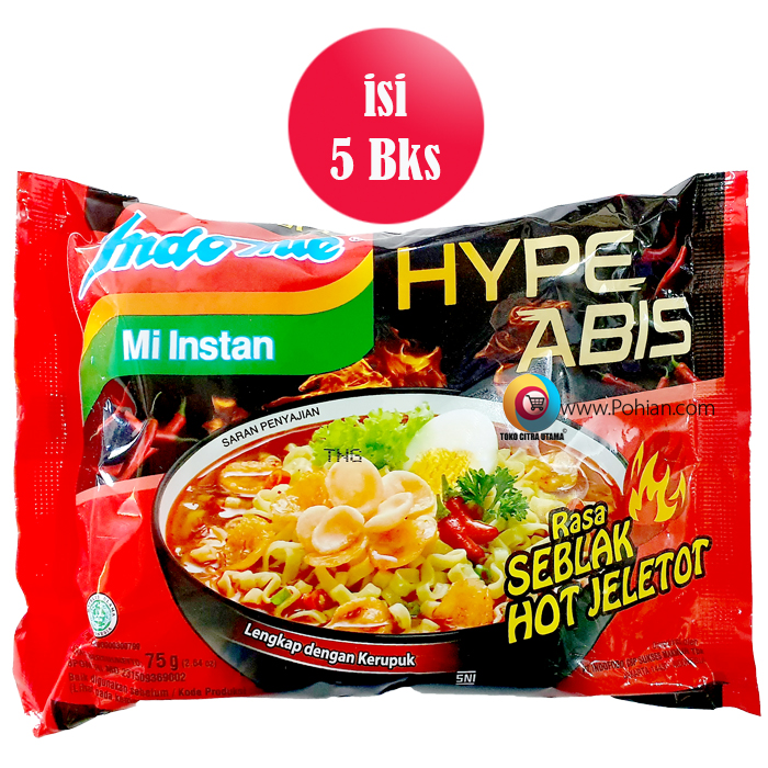 Indomie Seblak Hot Jeletot Hype Abis 5 Bks Citra Utama Sembako