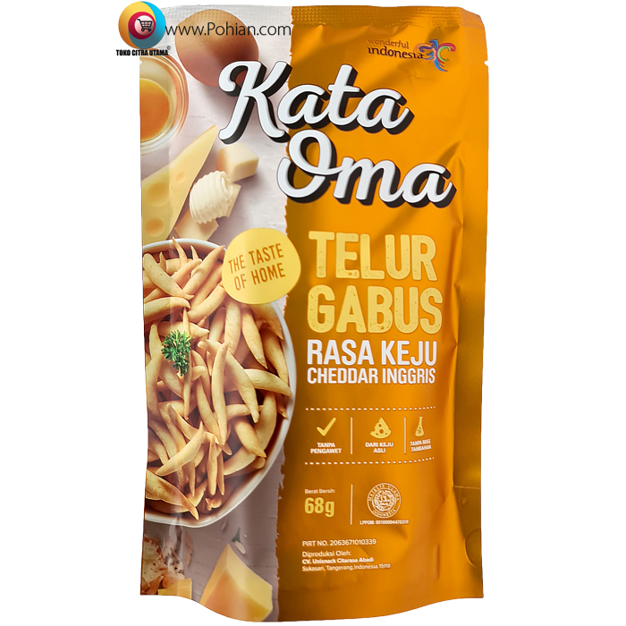 Telur Gabus Kata Oma Rasa Keju Inggris – AGEN SEMBAKO GROSIR – Grosir