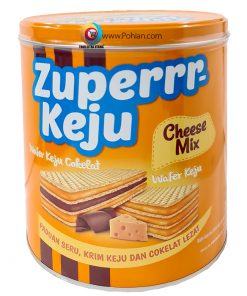 Zuperrr Keju Cheese Mix Kaleng 327gr
