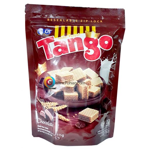 Tango Wafer Coklat Pouch 115gr