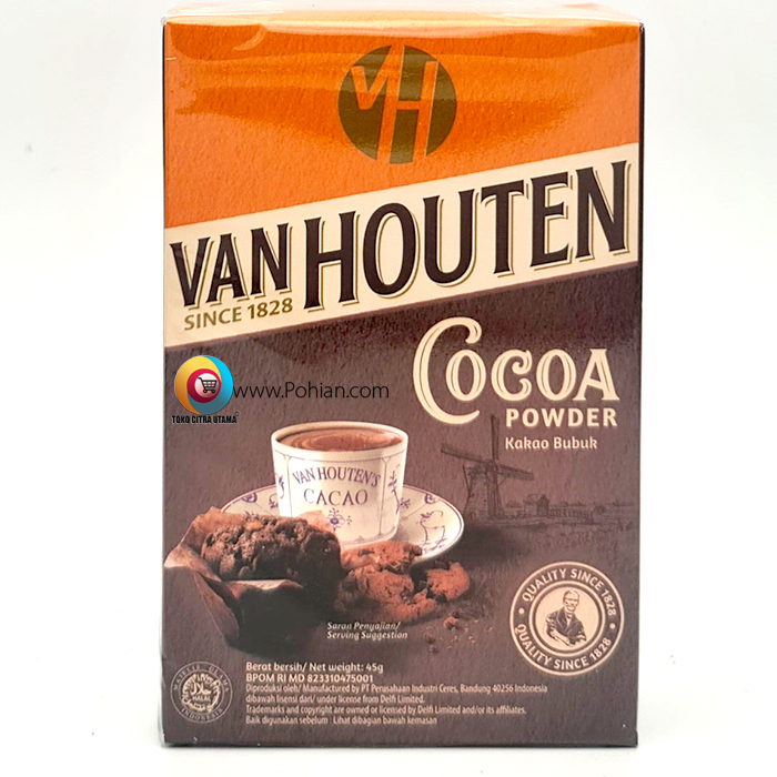 VANHOUTEN Cocoa Powder 45 Gram AGEN SEMBAKO GROSIR Grosir Sembako