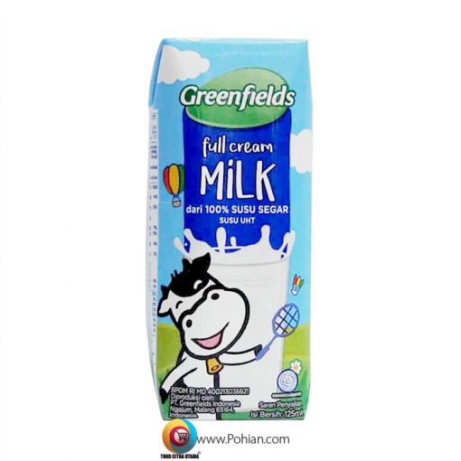 Susu Greenfields UHT Full Cream 125 ml