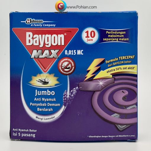 Baygon Bakar Max Jumbo Lavender