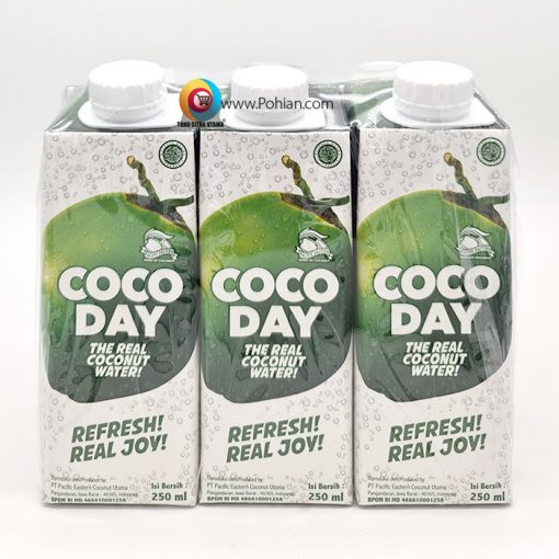 COCODAY Real Coconut Water 250ml/6 PCS