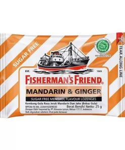 Fisherman"s Friend. Sugar Free Mandarin Ginger