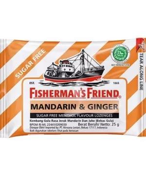 Fisherman"s Friend. Sugar Free Mandarin Ginger
