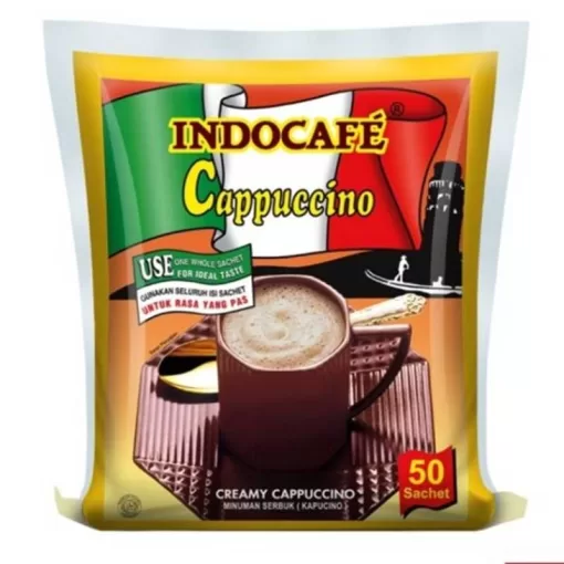 INDOCAFE CAPPUCCINO 25 GR/50"S