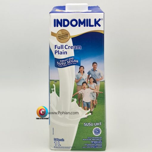 INDOMILK FULL CREAM PLAIN 950ml