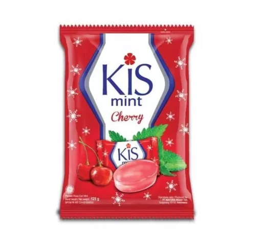 KIS Mint Cherry Oval Candy