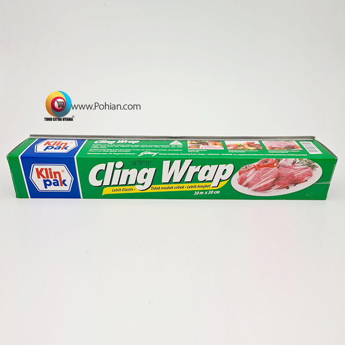 Klin Pak Cling Wrap Box 30 m x 30 cm AGEN SEMBAKO GROSIR Grosir