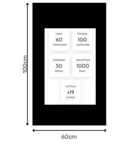 Alternative view of PLASTIK HD LOCO 60 X 100