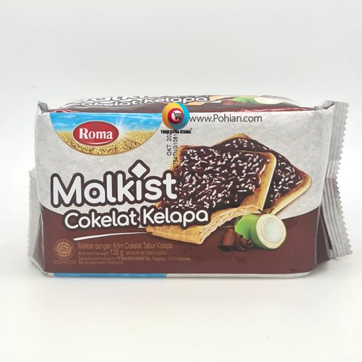 Roma Malkist Coklat Kelapa 135gr