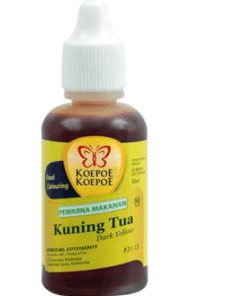 Kupu2 Pewarna Kuning Tua 30ml