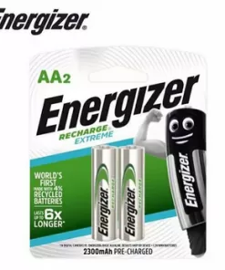 Energizer Recharge 2xAA 2300 mAh